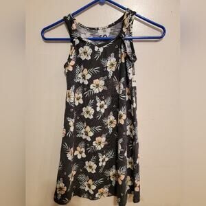Girls So 7 Hibiscus Tank Top Dress